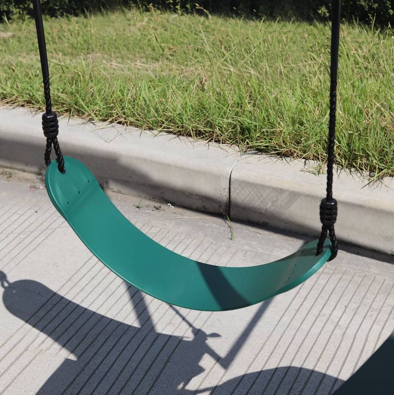 Backyard Adventure Swing Set with Basketball Hoop and Climbing Fun