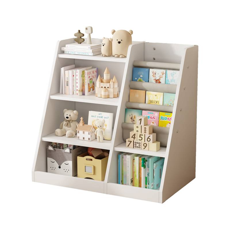 Cozy Kids Book Nook Storage Shelf