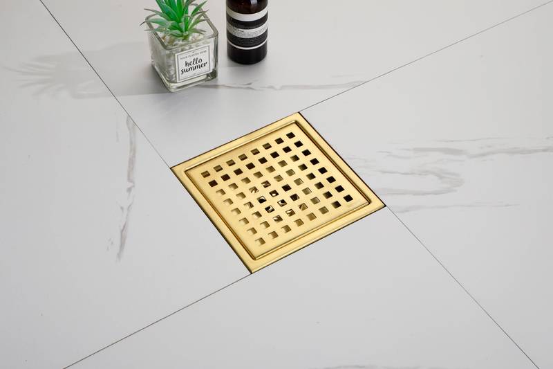 Square Shower Drain Magic