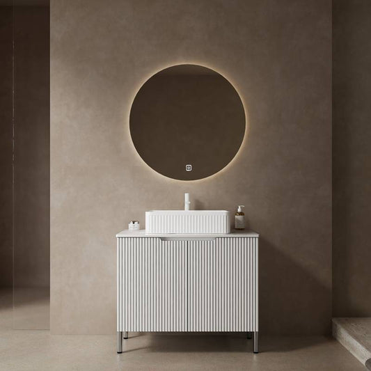 Stylish Freestanding Bathroom Vanity with Sink and Storage