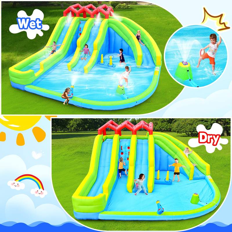 Ultimate Kids' Water Park Adventure Slide