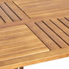 Teak Charm Outdoor Dining Table