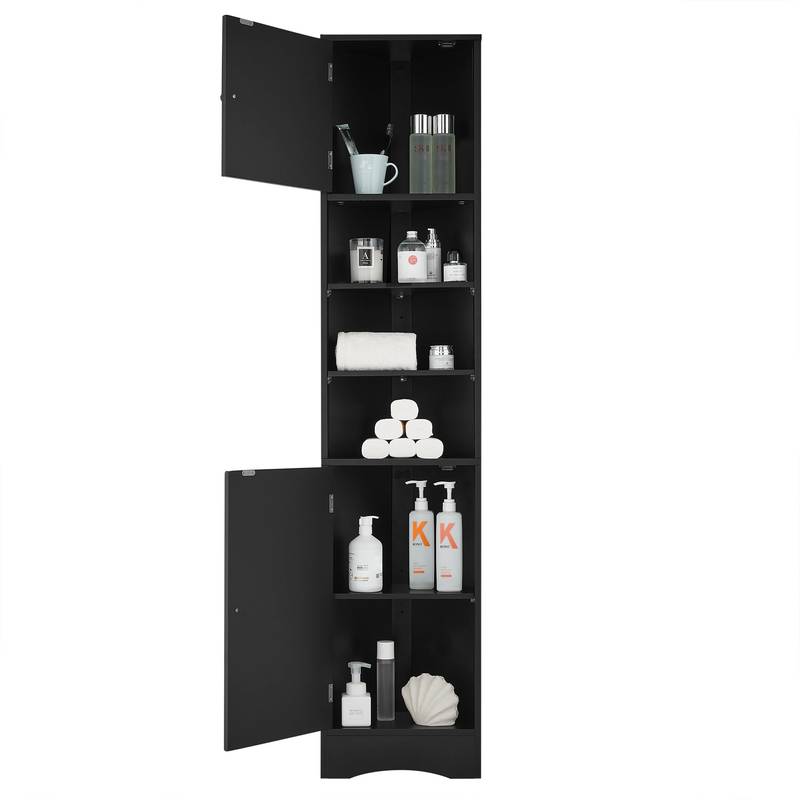 Stylish Corner Storage Cabinet for Bathroom