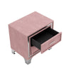 Pink Dream Bedroom Set with LED Bed and Nightstands