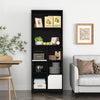 Sleek Storage Bookcase with Doors & Drawer