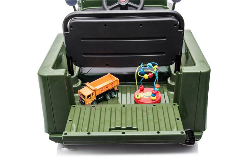 Power Play Ride-On Truck for Kids - Remote Control, Music, Lights & More!