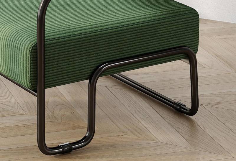 Cozy Green Lounge Chair