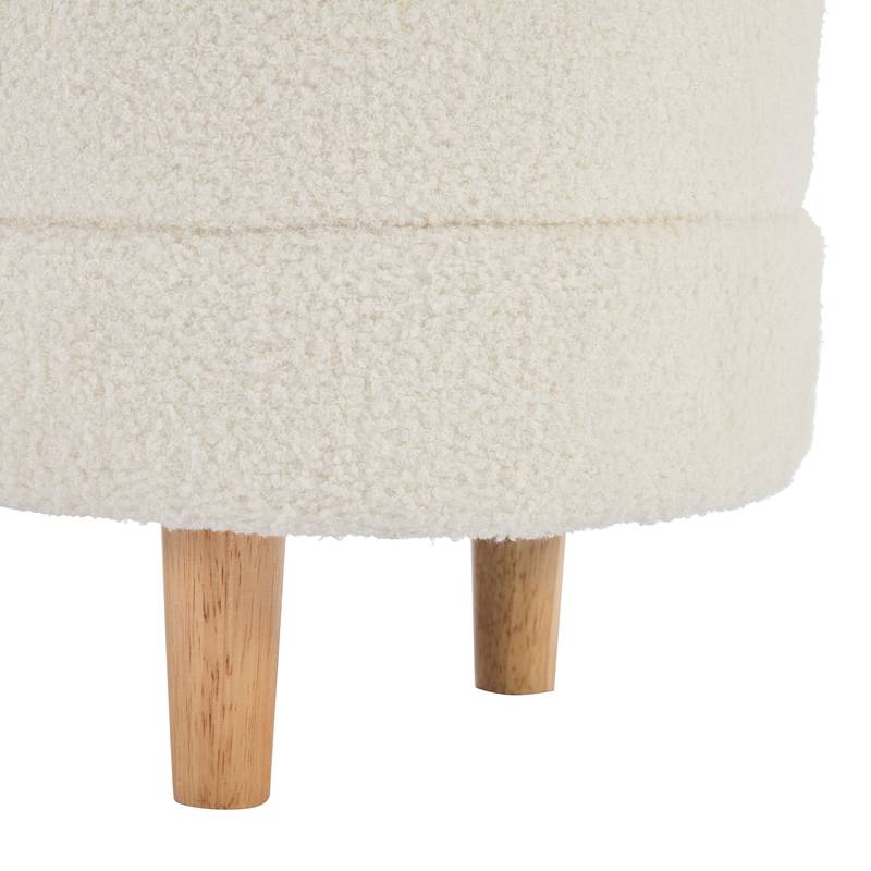 Cozy Floral Twin Bed Set with LED and Storage Ottoman
