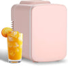 Chic Pink Mini Fridge – Cool & Warm Your Essentials!