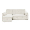 Cozy Convertible Corduroy Sofa Bed with Storage