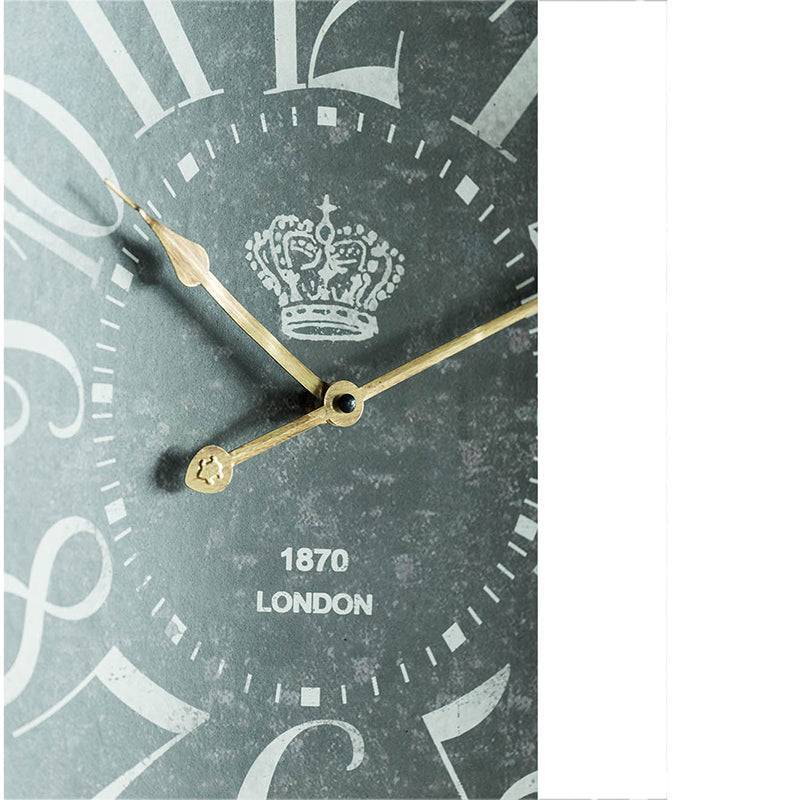 Chic Vintage Black Wall Clock