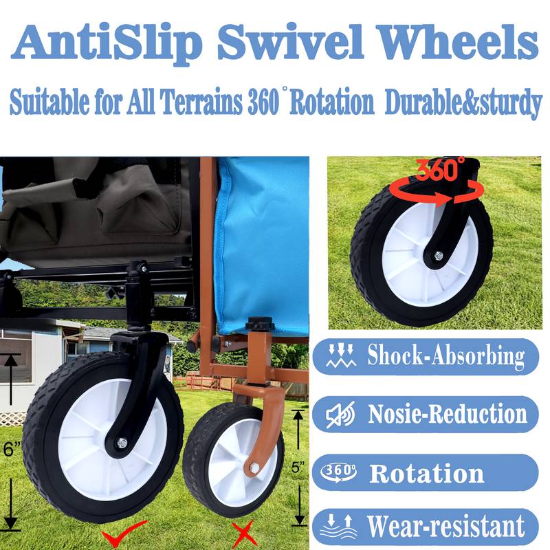 MiniMax Foldable Wagon - Your Versatile Outdoor Companion!
