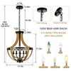 Chic 5-Light Modern Chandelier
