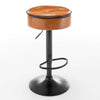 Stylish Swivel Bar Stools - Set of Two