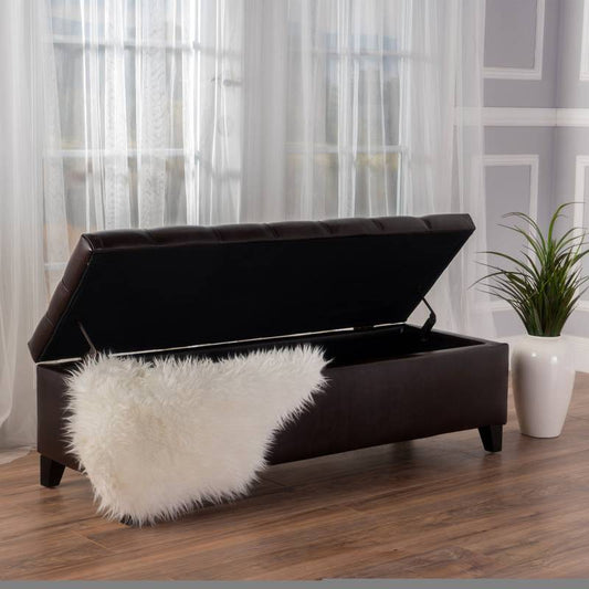 Cozy Chic Storage Ottoman