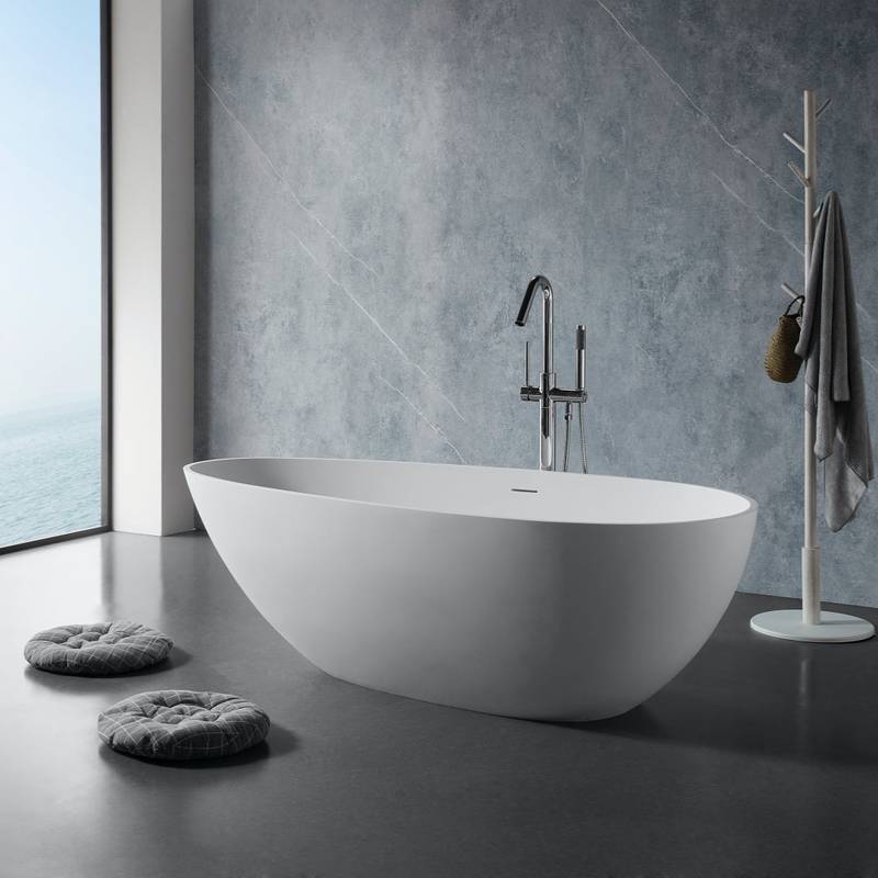 Dreamy Stone Resin Soaking Tub