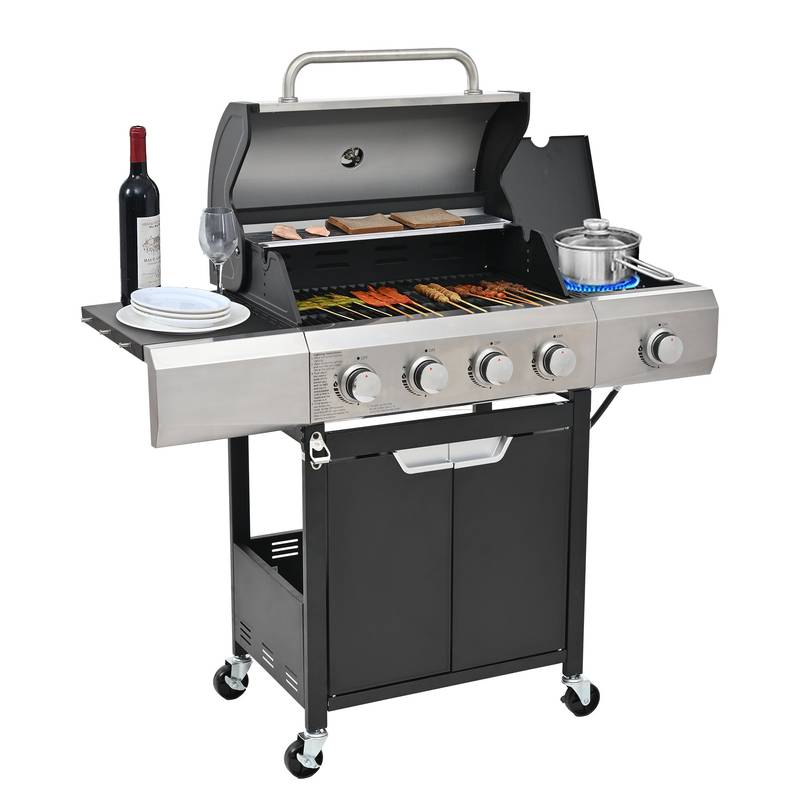 SizzlePro Outdoor 4-Burner Grill