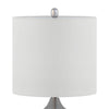 Curvy Glass Table Lamps - Set of Two
