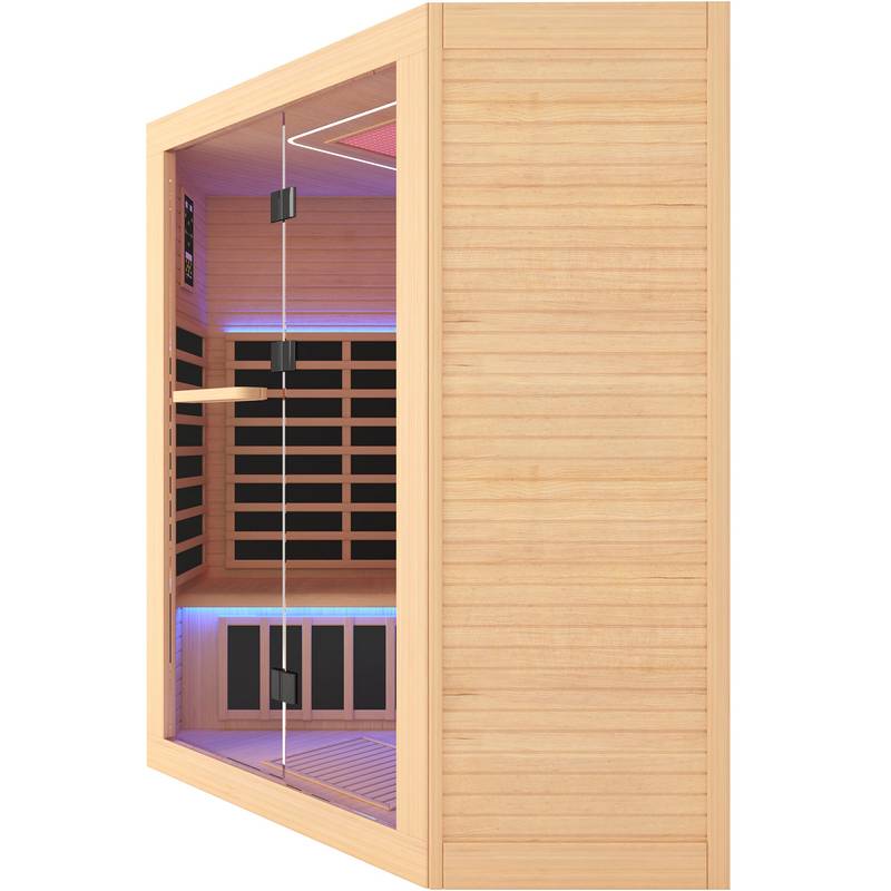 Canadian Hemlock Double Sauna Retreat