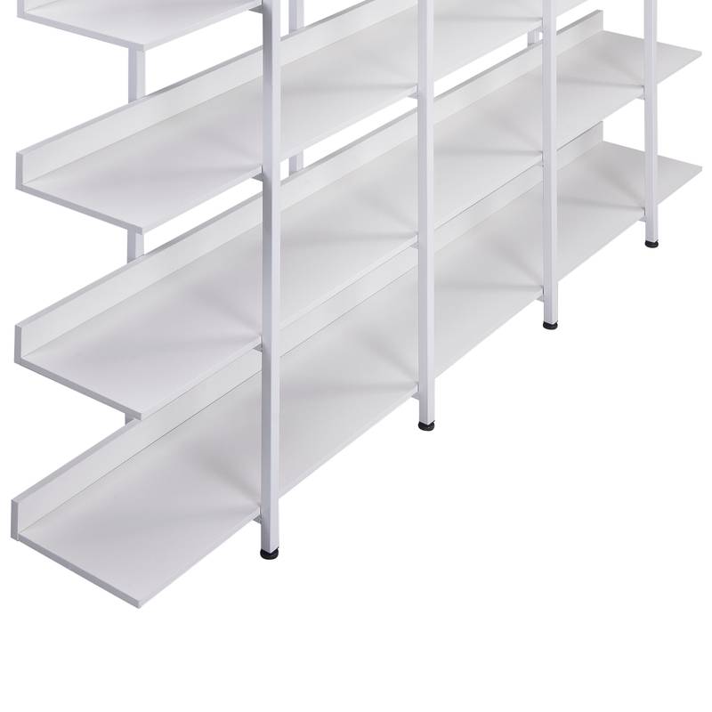 Vintage Industrial 5-Tier Bookshelf