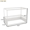 Dreamy Canopy Twin Bed Frame for Kids