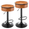 Stylish Swivel Bar Stools - Set of Two