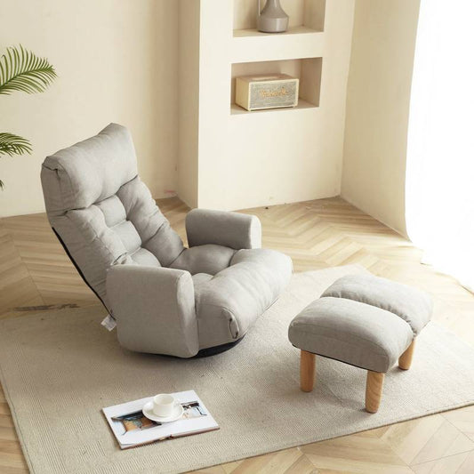 Versatile Lounge Chair with 360° Rotation
