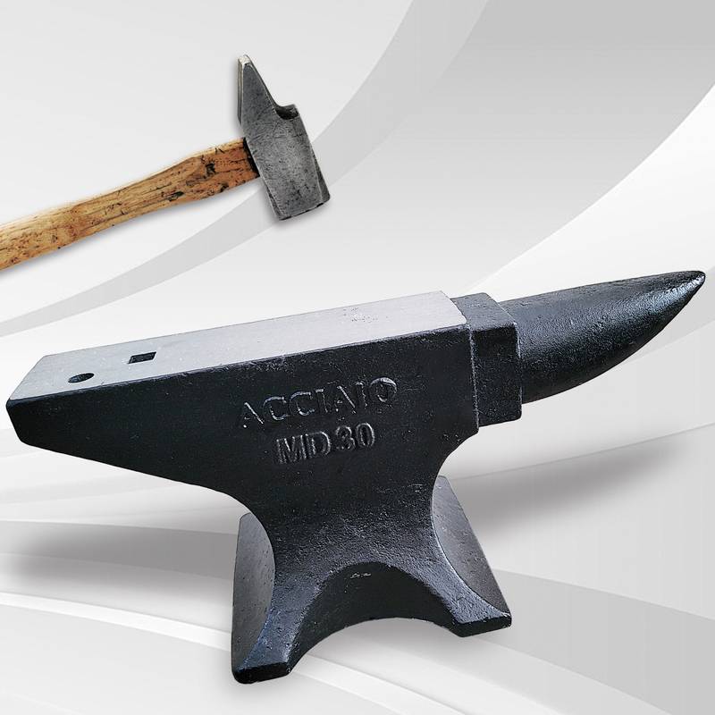 Rugged Round Horn Blacksmith Anvil