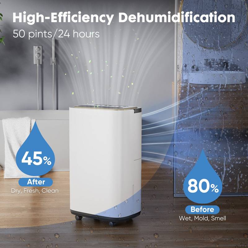 Moisture Master: Portable Dehumidifier for Your Home