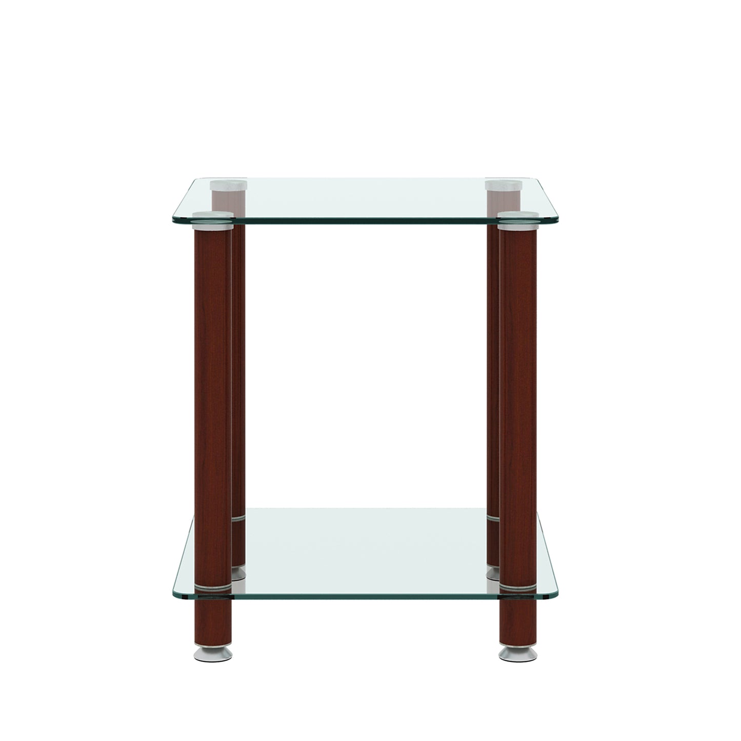 1. Clear+Walnut Table2. TierEnd Table