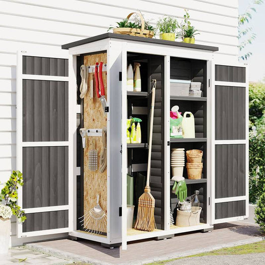 Garden Guard: Stylish Outdoor Storage Shed