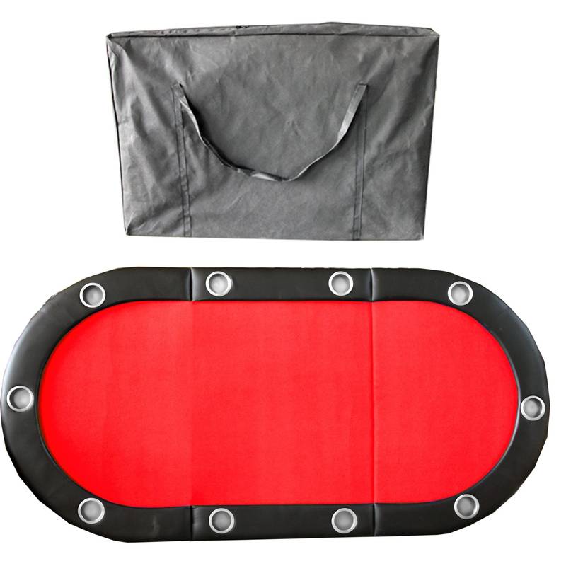 Tri-Fold Poker Table for Fun Game Nights