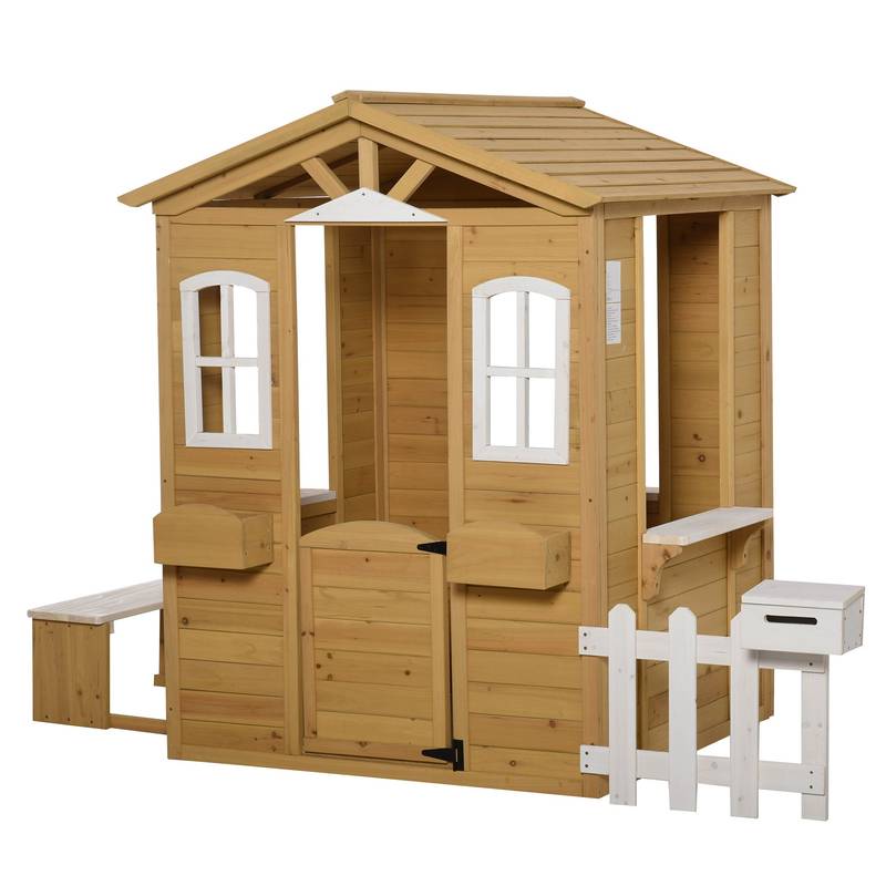 Sunnywood Kids Playhouse: Charming Cottage Adventure!