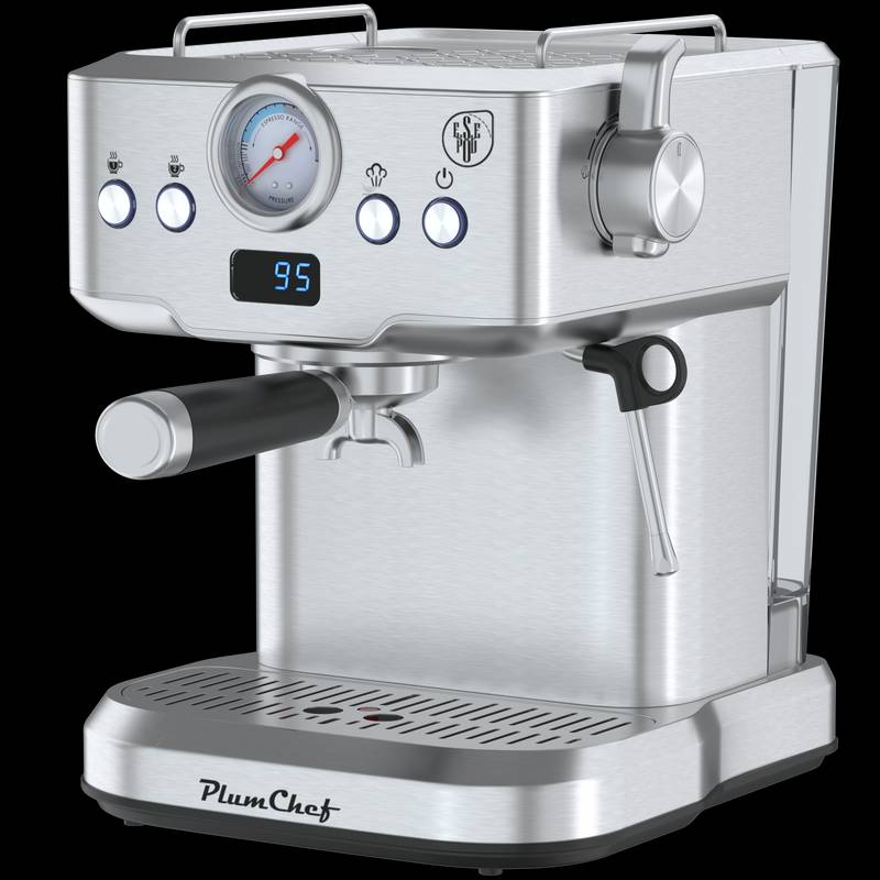BrewMaster Pro Espresso Maker with Frother - Perfect for Cappuccinos and Lattes!