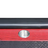 Luna Luxe Poker Table with Red Racetrack