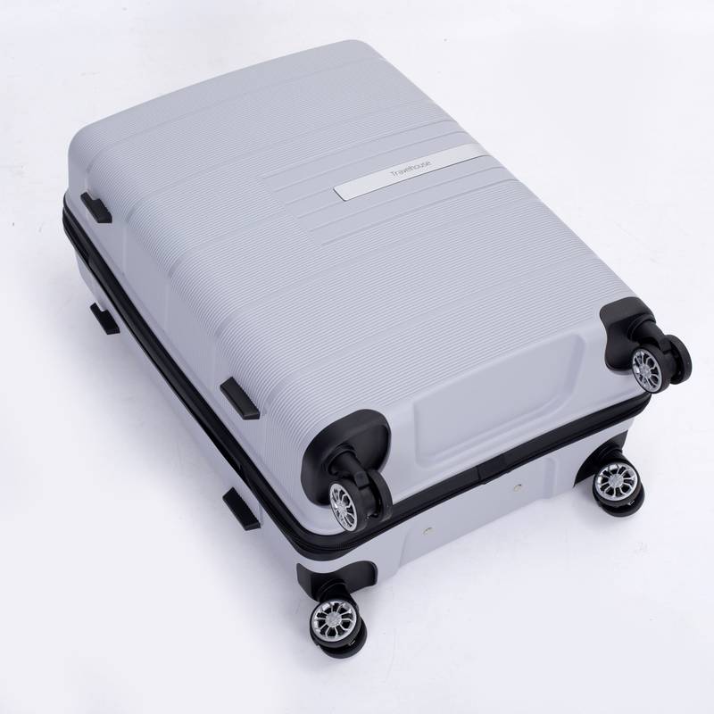 Silver Spin & Secure Luggage Set