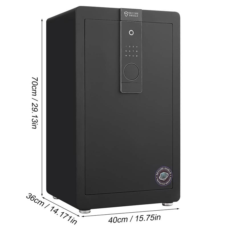 SecureSafe: Digital Lock & Dual Alarm Vault