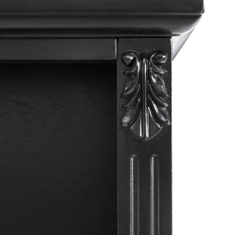 Farmhouse Charm Nightstand with Charging Station