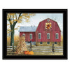 Cozy Autumn Leaves Framed Art