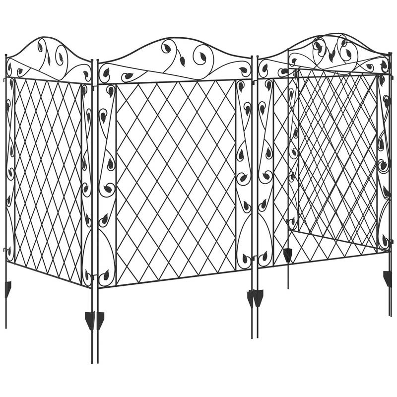 Charming Steel Garden Barrier Panels