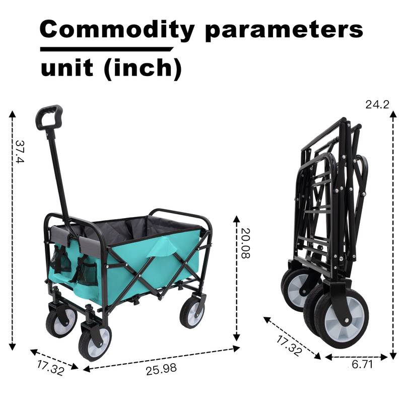 EcoFold Wagon: The Ultimate Collapsible Cart for All Your Adventures!