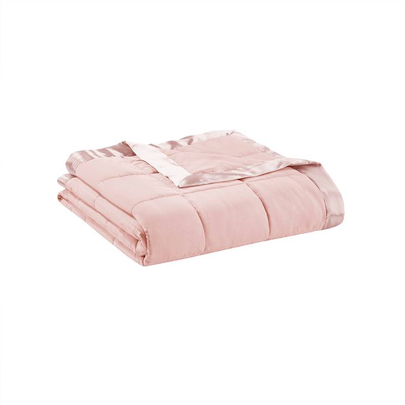Satin Trimmed Cozy Down Alternative Blanket