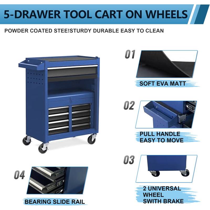 Ultimate Rolling Tool Chest & Top Box