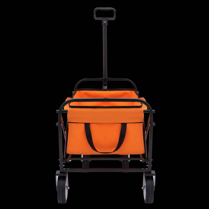Versatile Collapsible Beach Wagon with Liner Bags