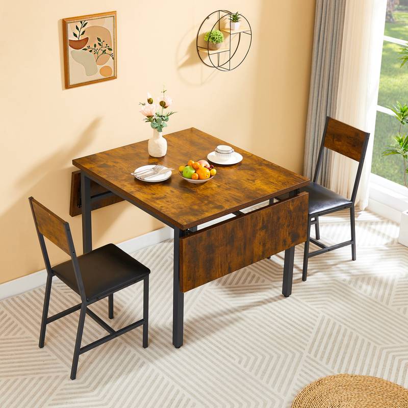 Rustic Charm Folding Dining Table