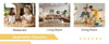 Chic Glass & White Chair Dining Set
