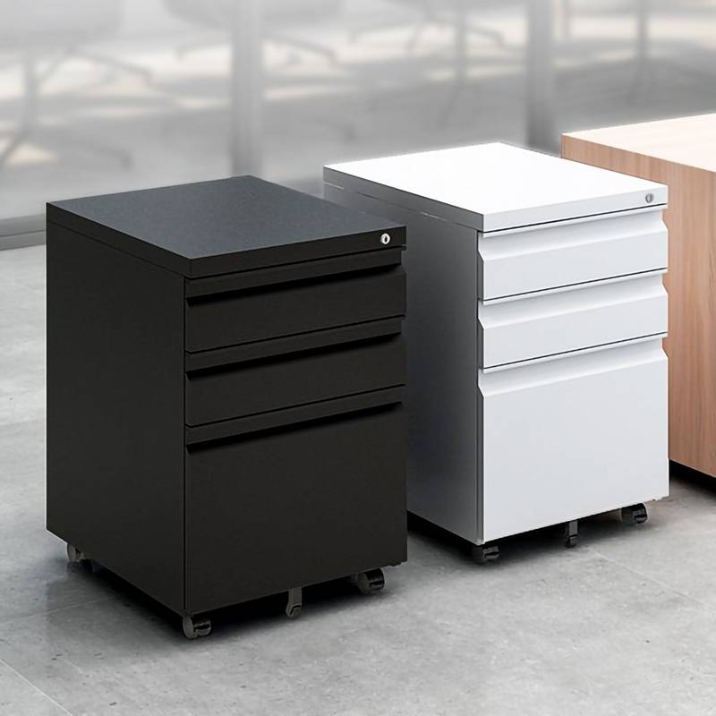 Locking Rolling File Cabinet – Secure & Mobile Storage Solution for Your Office