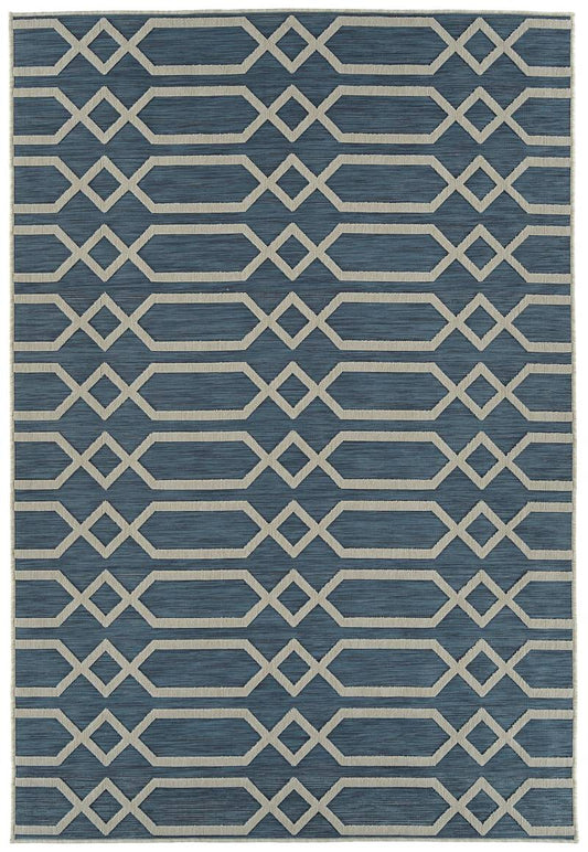 Chic Geometric Textured Runner