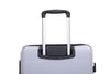 Silver Spin & Secure Luggage Set