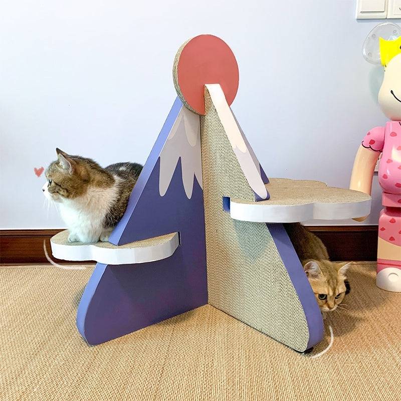 Mount Fuji Cat Scratcher Lounge